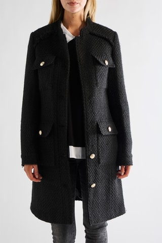 Manteau en laine - Noir