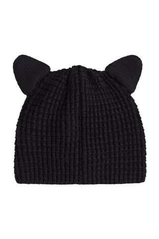 Bonnet à oreilles - Noir