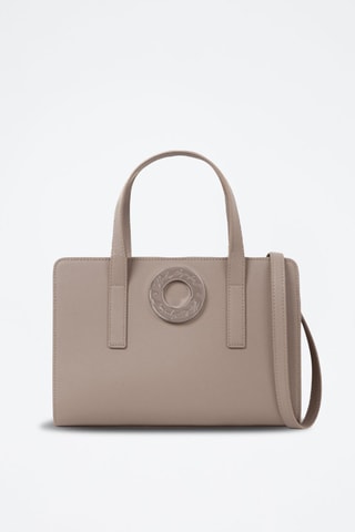 Sac à main en cuir - Gris