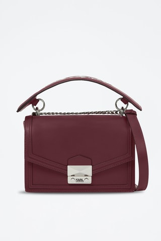Sac à main en cuir - Bordeaux