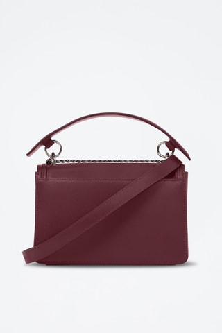 Sac à main en cuir - Bordeaux