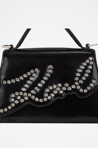 Sac à main  en cuir - Noir