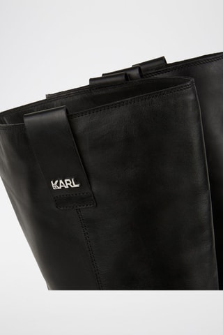 Bottes en cuir - Noir