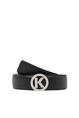 Ceinture en cuir - Noir