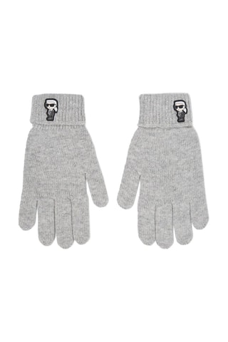 Gants - Gris clair chiné