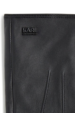 Gants en cuir de chèvre - Noir