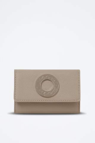Compagnon en cuir - Gris clair
