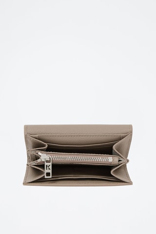 Compagnon en cuir - Gris clair