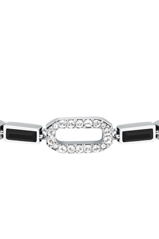 Bracelet - Argenté et noir
