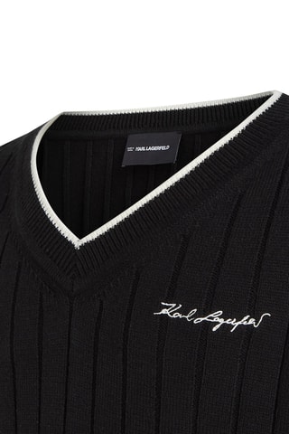 Pull sans manches - Noir