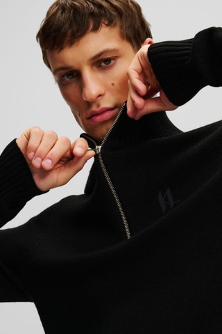 Pull en laine - Noir