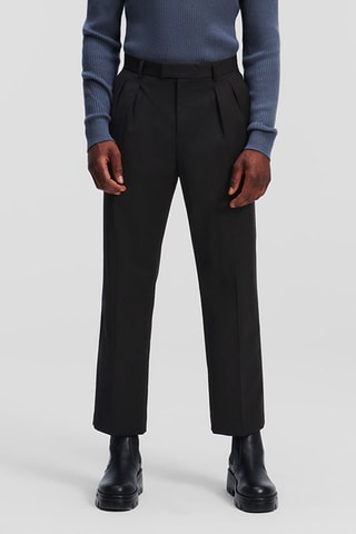 Pantalon en laine - Noir