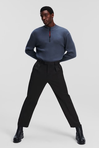 Pantalon en laine - Noir