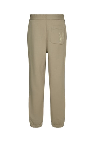Jogging en coton biologique - Taupe