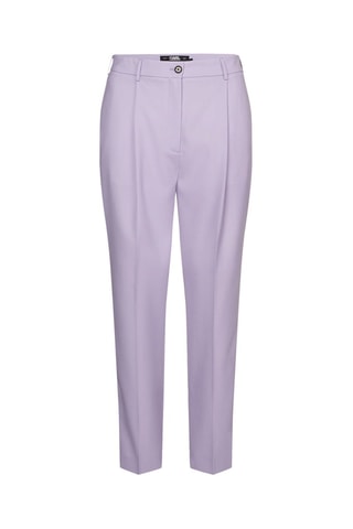 Pantalon en laine - Mauve