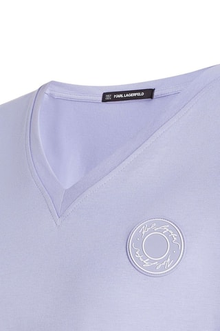 Robe patineuse en coton biologique - Mauve