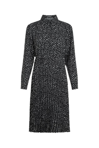 Robe plissée - Noir