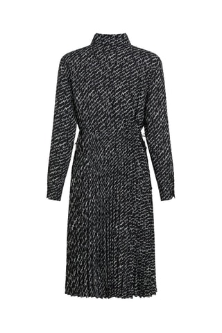 Robe plissée - Noir