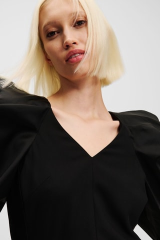 Robe droite - Noir