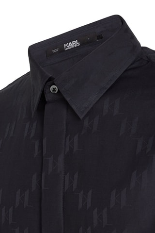 Chemise en coton biologique - Noir