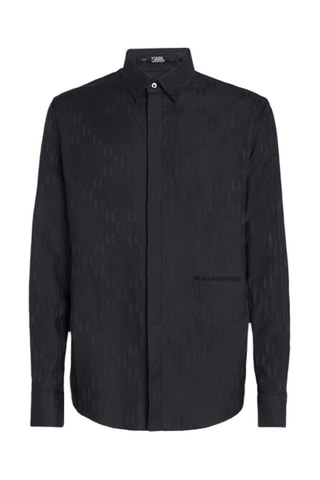 Chemise en coton biologique - Noir