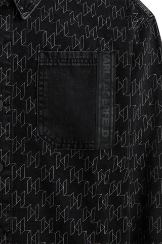 Chemise en jean - Noir