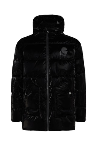 Doudoune à capuche - Noir