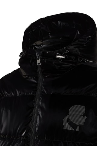 Doudoune à capuche - Noir