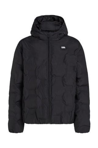 Doudoune à capuche - Noir