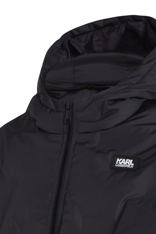 Doudoune à capuche - Noir