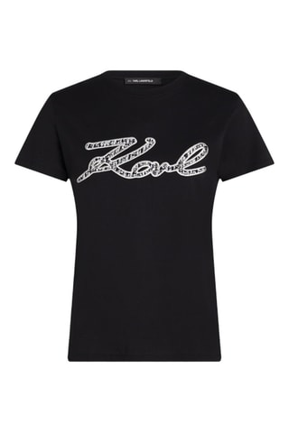 T-shirt en coton biologique - Noir