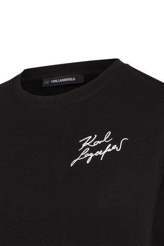 T-shirt relaxed en coton biologique - Noir
