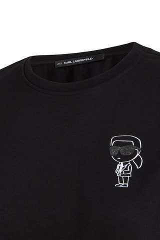 T-shirt en coton biologique - Noir
