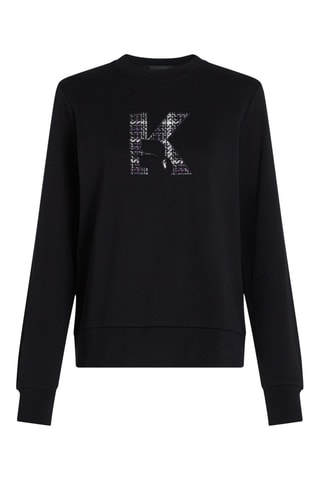 Sweat en coton biologique - Noir