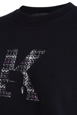 Sweat en coton biologique - Noir