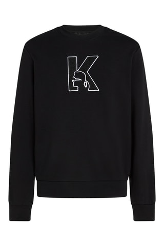 Sweat en coton biologique - Noir