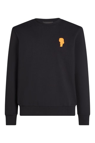 Sweat en coton biologique - Noir