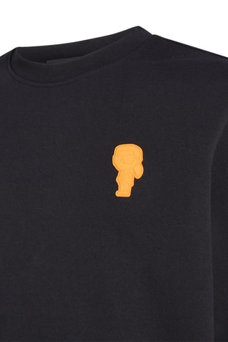Sweat en coton biologique - Noir