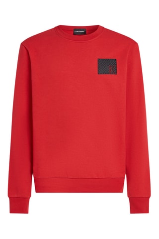 Sweat en coton biologique - Rouge