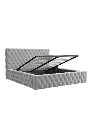 Lit-coffre Laperla Gris clair