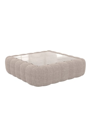 Table basse carrée Nuvola - Beige