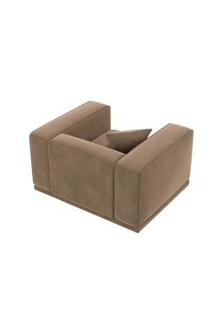 Fauteuil Duno - Marron - En polyester