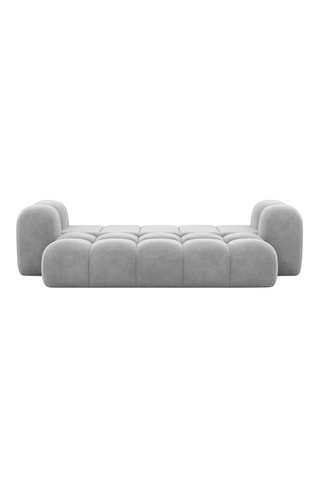 Canapé convertible Nuvola - Gris clair - 3 places - En polyester