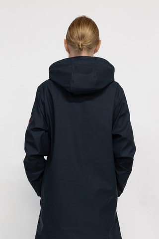 Parka impermeable con capucha Raina  - Azul