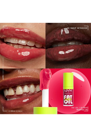 Brillo de labios vegano 12 h Fat Oil - Newsfeed - 4,8 ml