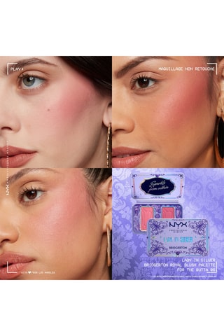 Paleta dúo de coloretes Bridgerton - Royal flush 02 - 1 ml
