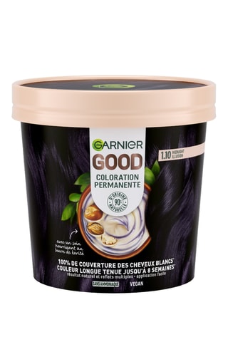 Coloration cheveux permanente Good - Noir intense mûre 1.10 - 217 g