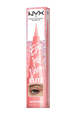 Rotulador eyeliner waterproof vegana 24 h Epic Ink - Bootcut Bling - 1 ml