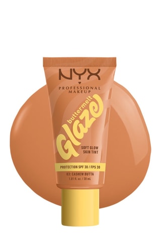 Base de maquillaje líquida vegana SPF 30 Buttermelt Glaze - Cashew Butta - 30 ml