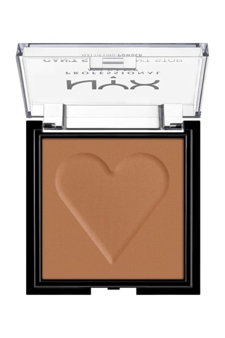 Polvos compactos matificantes veganos Can't Stop Won't Stop - N.° 08 Mocha - 6 g